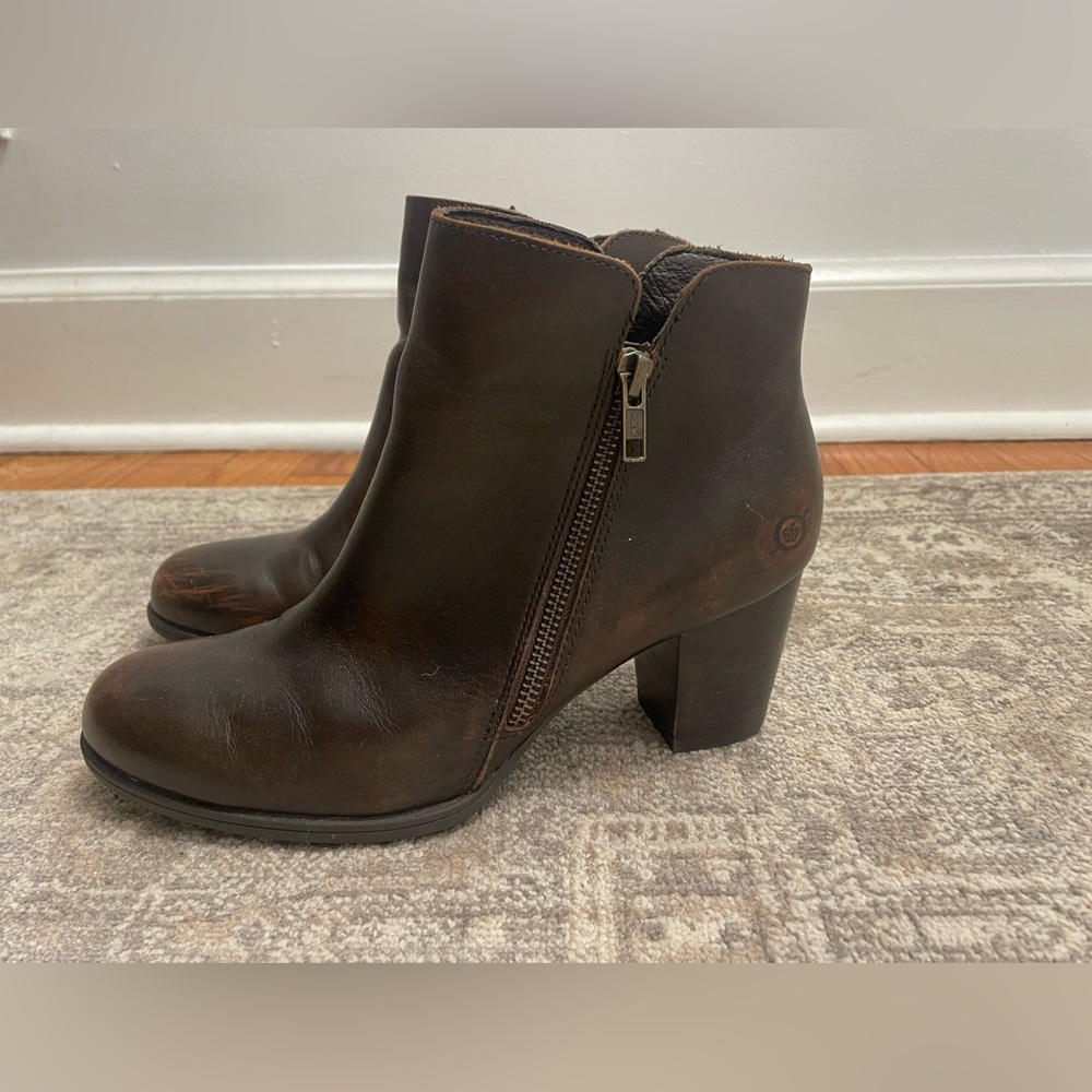 Born Zip Boots.